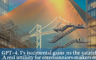 GPT-4.1’s Incremental Gains Mask the Plateau of Real-World AI Utility for Enterprise Decision-Makers.