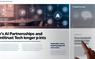 Google’s AI Partnerships Reveal That Antitrust Regulators Are Finally Targeting the Real Leverage Points in Big Tech.