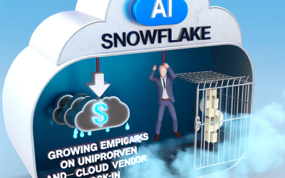 Snowflake’s AI Hype Masks a Growing Dependence on Unproven Monetization and Cloud Vendor Lock-In.