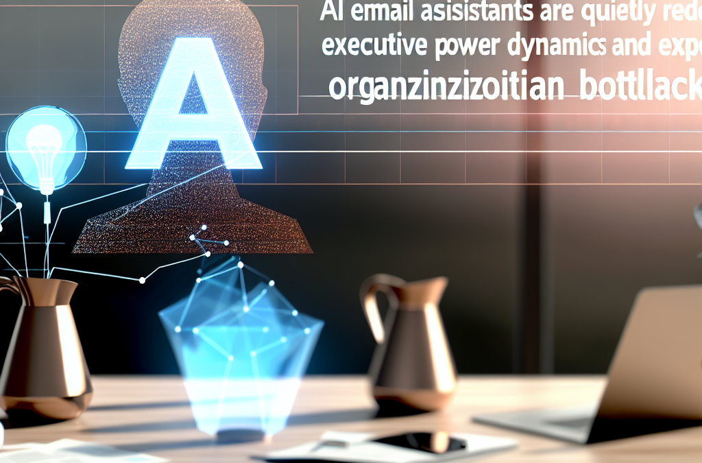 AI Email Assistants Are Quietly Redefining Executive Power Dynamics and Exposing Organizational Bottlenecks.