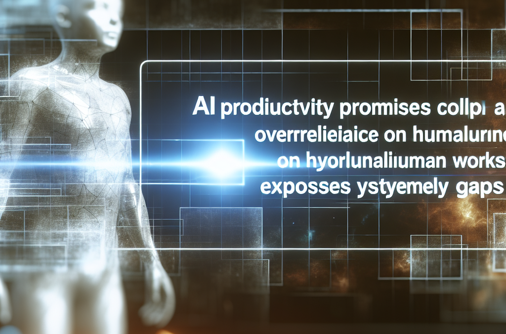 AI Productivity Promises Collapse as Overreliance on Human Workarounds Exposes Systemic Gaps.