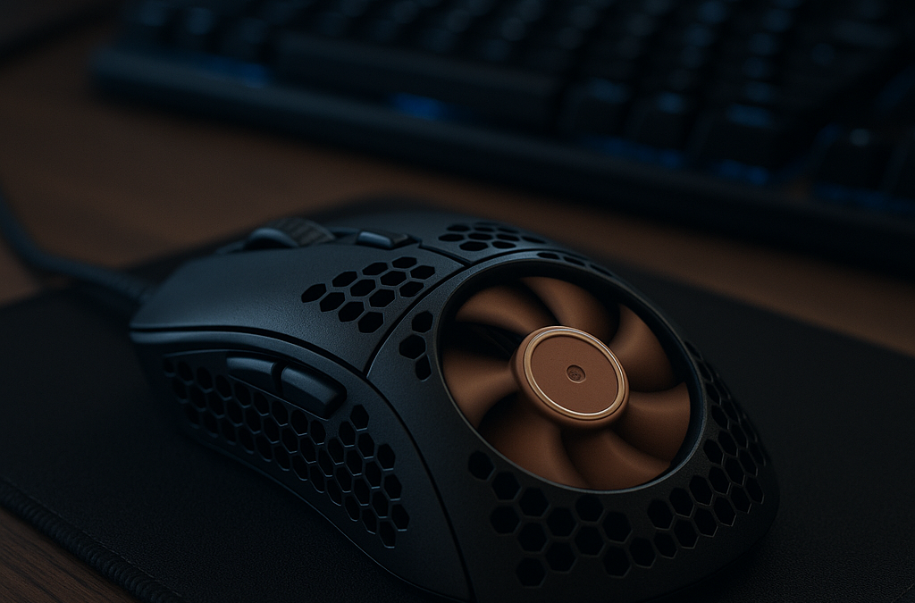 Gaming Mouse With Built-In Noctua Fan Is a Gimmick That Distracts From Real Ergonomic and Performance Issues.