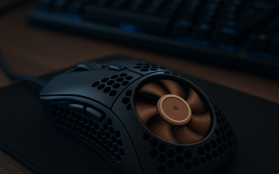 Gaming Mouse With Built-In Noctua Fan Is a Gimmick That Distracts From Real Ergonomic and Performance Issues.