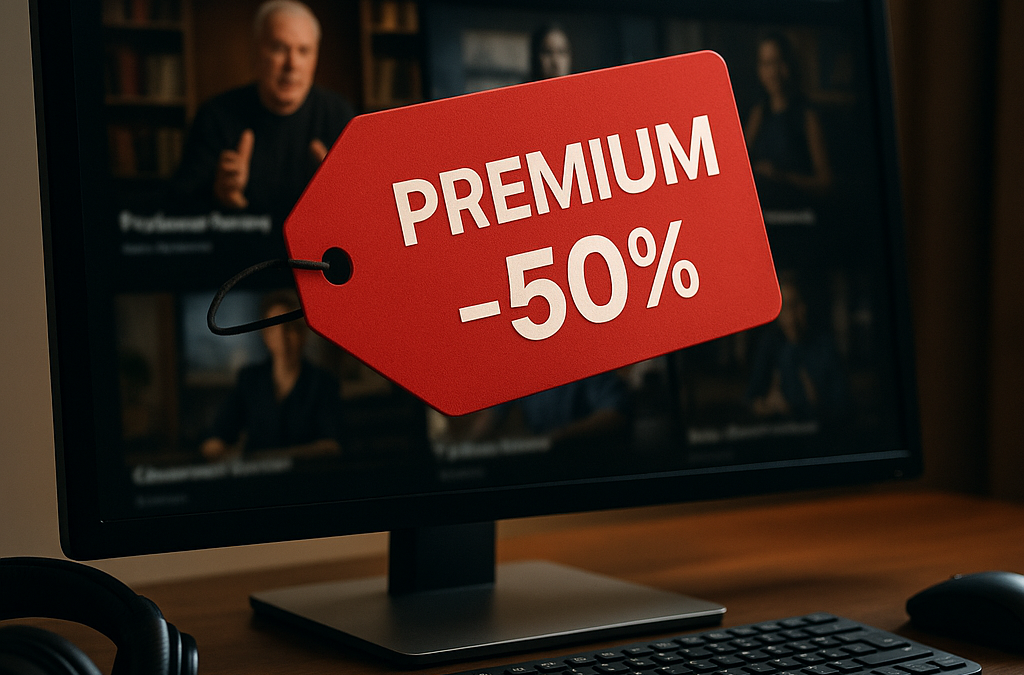 MasterClass’s Discount Strategy Signals the Inevitable Commoditization of Premium Online Learning.